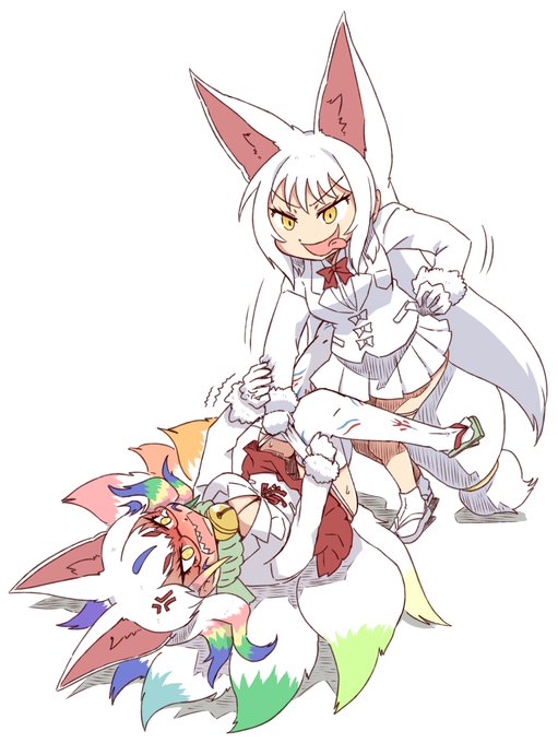 キュウビキツネのtwitterイラスト検索結果 古い順