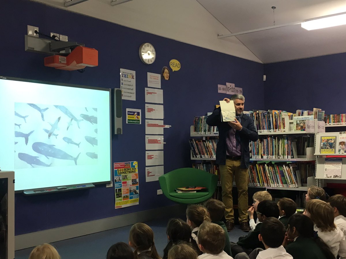 wps_1O's tweet photo. Yesterday 1-O met author Gus Gordon @WPSbushschool. Our minds &amp; imaginations were broadened and we enjoyed hearing him read his latest book https://t.co/Li6Hs42sAW