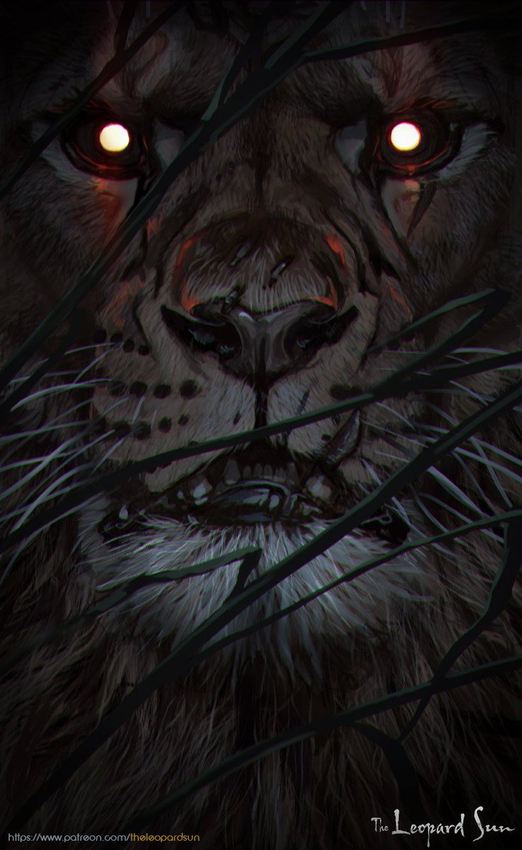 TheLeopardSun's tweet photo. #TheLeopardSun concept art: "This is Not the Face of Evil - Amandla" https://t.co/IDSI8Fcde5