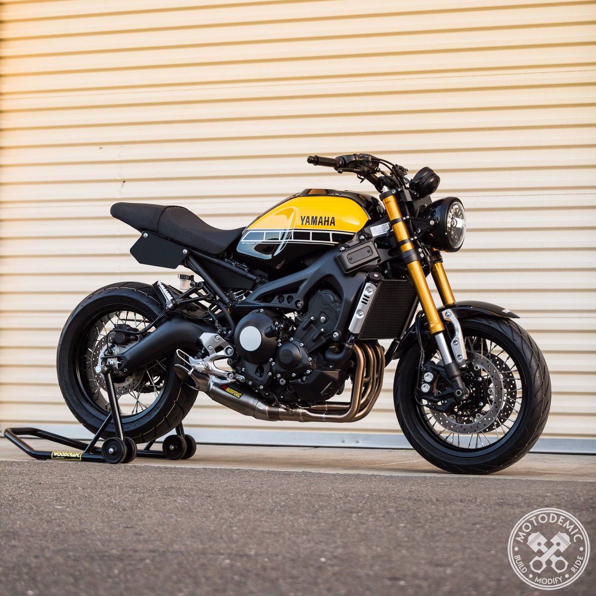 motodemic's tweet photo. Out of the box the @YamahaMotorUSA #XSR900 is a great machine, our full product line takes it to another level. 👉 https://t.co/lBSqfXgI6g https://t.co/Qg0PfOCDpy