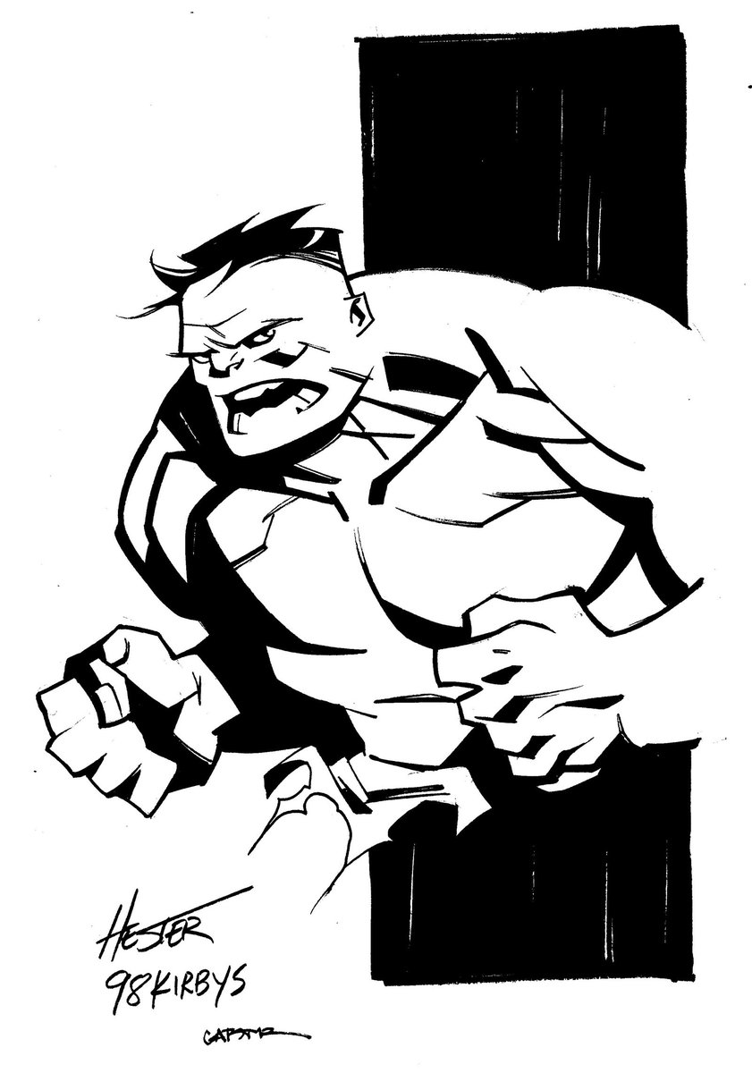 A taste of what my Kirby marathon sketches look like.