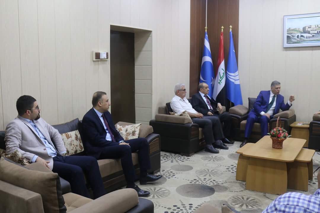 AvcErsat's tweet photo. Türkmeneli Partisi Irak Türkmen Cephesi Heyetini Partinin Başkanlık Binasında Kabul Etti . Bölgedeki Son Gelişmeler Ele Alındı . https://t.co/Pfe78kiXsT