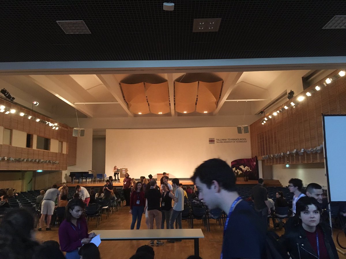 bathdebate's tweet image. Getting ready for opening draw of @TallinnEUDC #EUDC2017