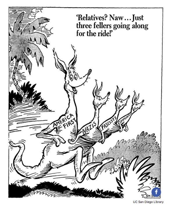 A look back at the lesser-known political side of Dr. Seuss: bit.ly/2oFuicF