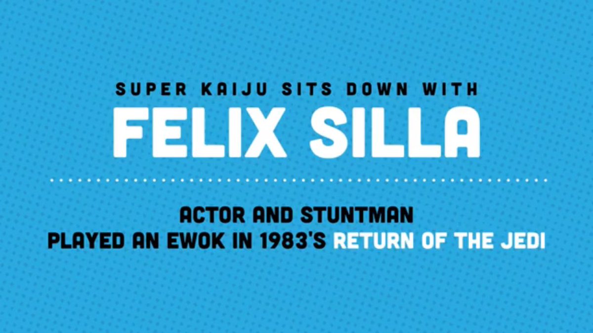 Interviewed the Ewok who threw rocks and also the voice of Emperor Palpatine so this is what happiness feels like. superkaiju.com/infinicon-2017/