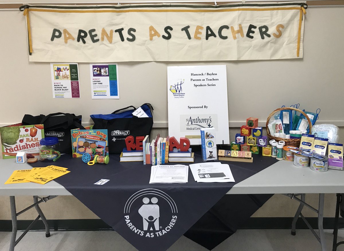 TigersPAT's tweet photo. Bayless Early Childhood Open House was a huge success! Thanks for stopping by to learn about PAT! #PATrocks #parentsasteachers https://t.co/643A4vEUVl