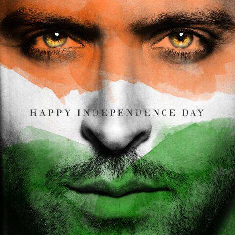 Hrithikdbest's tweet photo. Happy Independence Day. Bharat Mata ki jay. Vande Mataram. Jai Hind. #IndependenceDayIndia https://t.co/XH7PpxADRt