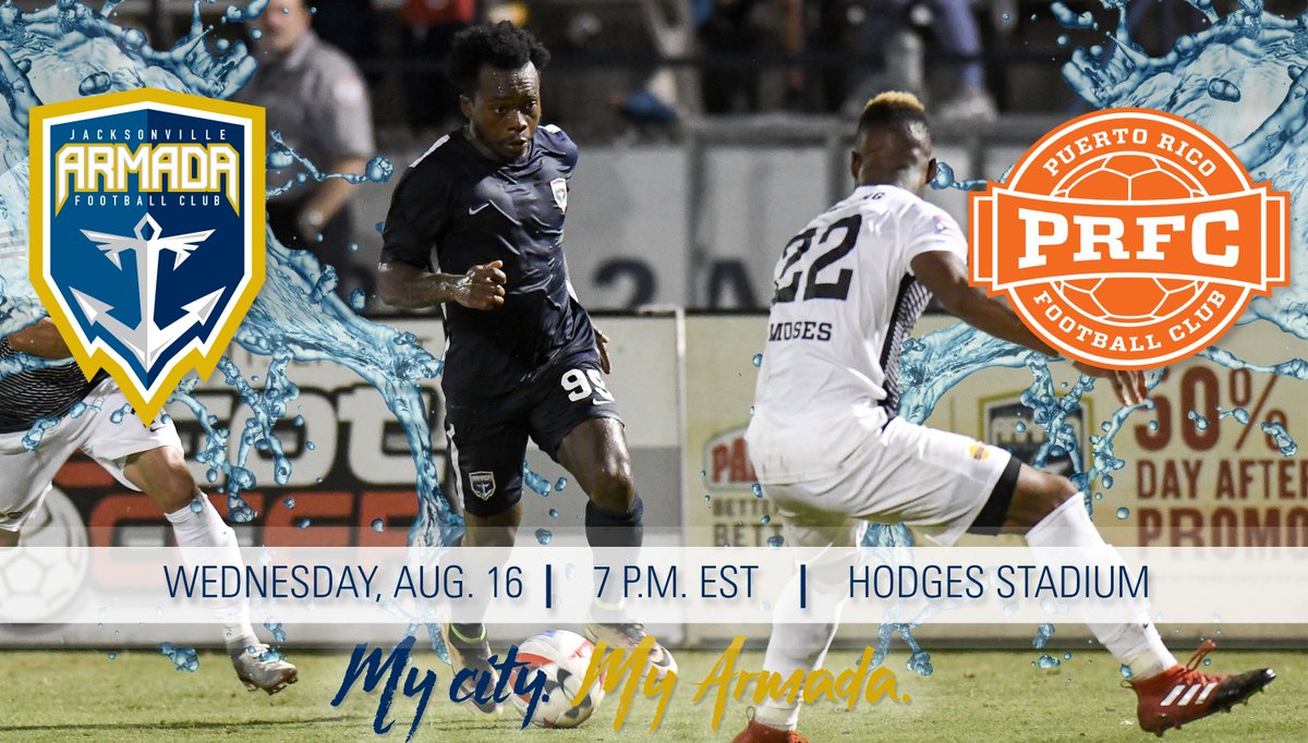 JaxArmadaFC's tweet image. PREVIEW | Wednesday Revenge Match Set Against Puerto Rico FC: nasl.io/XxXsPFdYz #JAXvPRFC