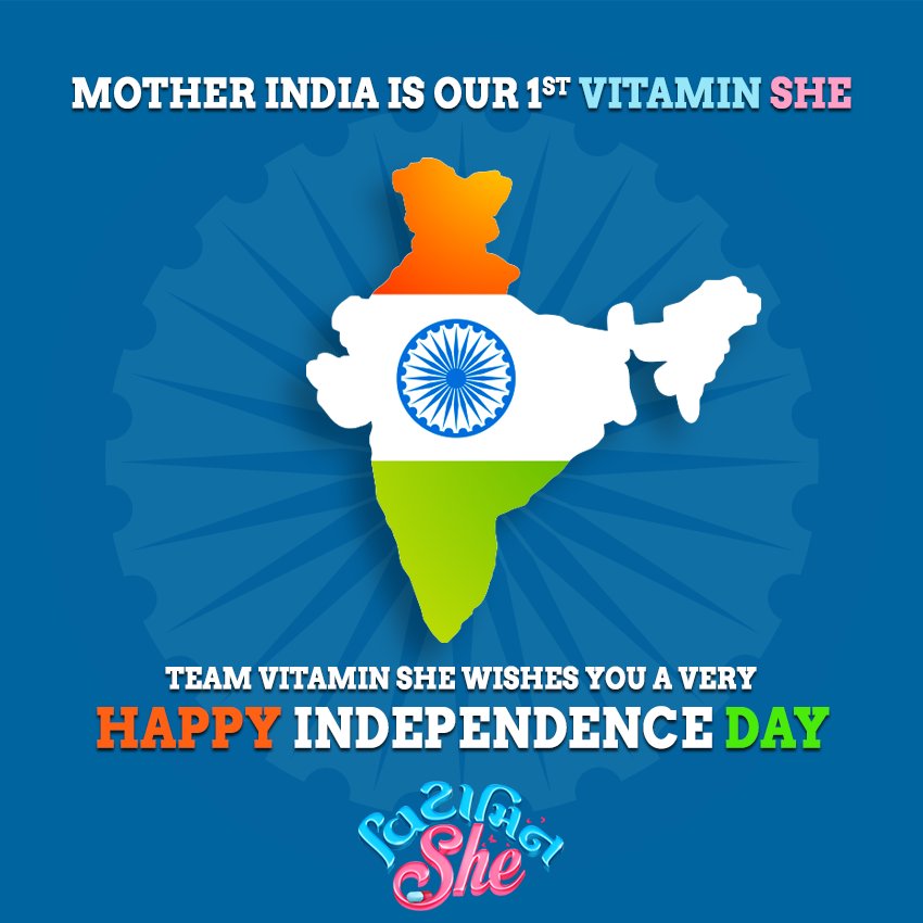 VitaminSheMovie's tweet photo. Salute to our 1st Vitamin she - Mother India. Happy Independence Day. 
#VitaminShe #IndependenceDay https://t.co/ySrTJjrb5g