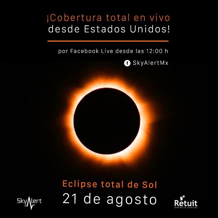 SkyAlertMx's tweet photo. Toda la información del eclipse de Sol la encontrarás aquí: https://t.co/Bk7sFQsoeV
Transmisión en Facebook Live: https://t.co/wTA2cVDVAP https://t.co/jRkbNX9adN
