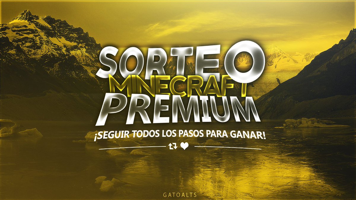 suarezllll's tweet image. 📢SORTEO #Minecraft

➡MINECRAFT PREMIUM FULL ACCESO!!

➡FOLLOW A : @Gat0Alts 

▶END 15 min 🔚