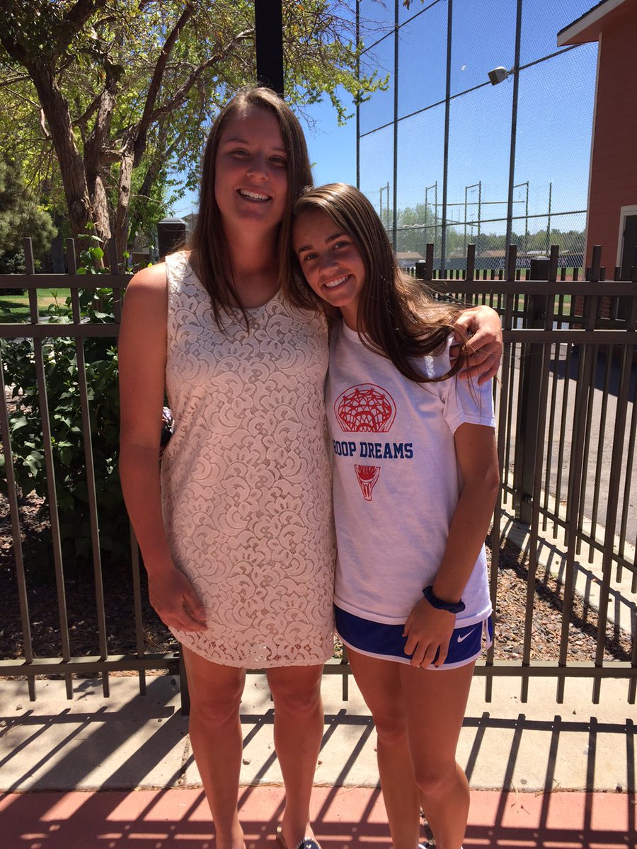 IsabelAnema's tweet photo. It's RADOOOOs bday today, please don't leave me❤️❤️ CU at all your DU games this year lol @eliza_rado17 https://t.co/P9L9NWMkAa