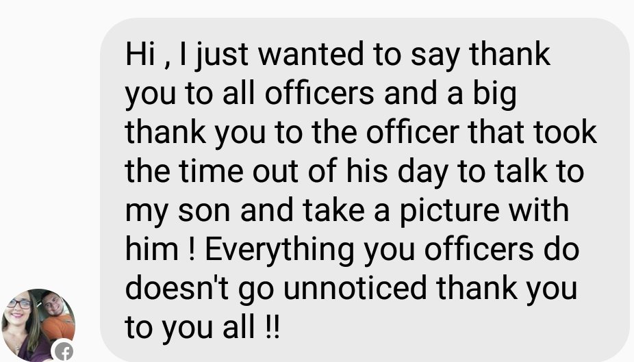 marion_police's tweet photo. Thank you Emily Pheasant! #PositiveMPACT #MarionProuD https://t.co/SVivzetTfe
