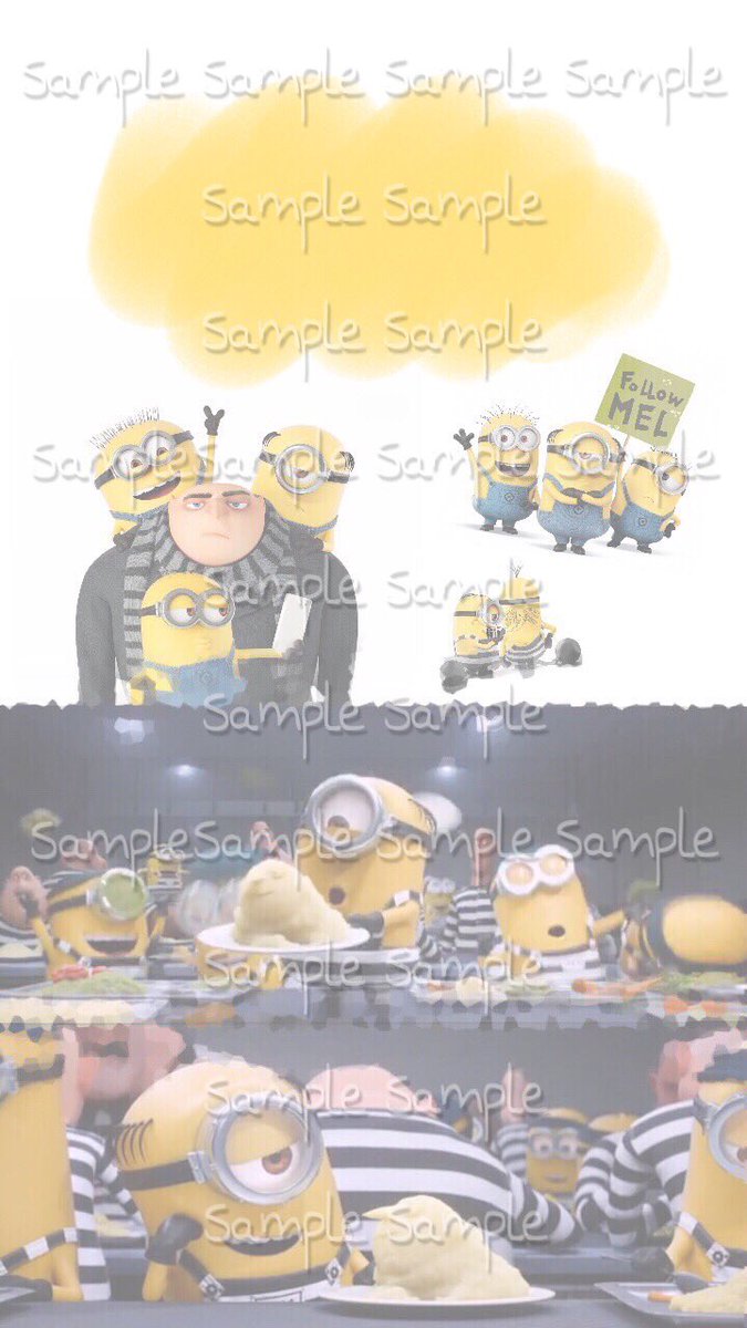 Uzivatel かおり Na Twitteru ミニオンの壁紙作りました 欲しいと思ったらrtお願いします Minion 欲しいと思ったらrt Rt多かったら配布 すこしでもいいなと思ったらrt