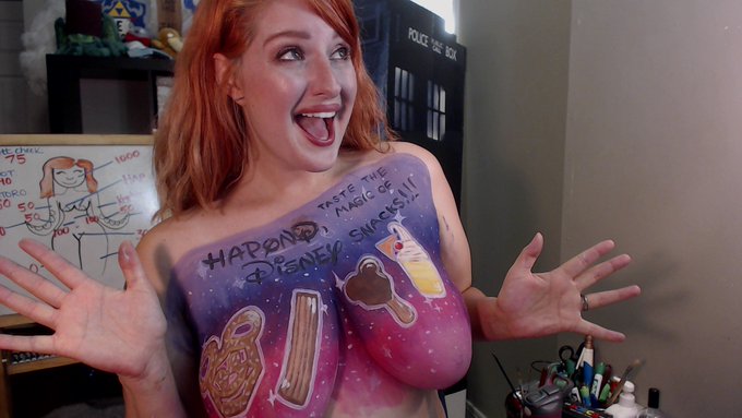 Behold, the beauty of...Disney snacks! Thank you @HapPond for the super fun painting theme! ^_^ https://t<a href="/tag/maythe4thbewithyou"class="tags"><span>#maythe4thbewithyou</span></a>