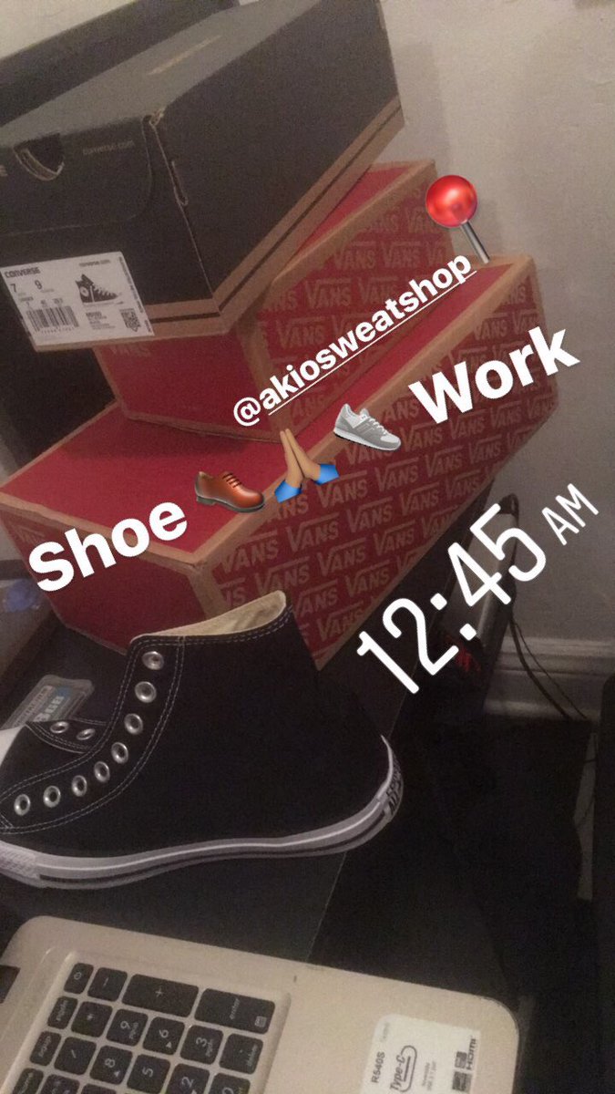 akios___'s tweet photo. 🙏🏽 Shoe Work at the Sweat Shop 📍 https://t.co/qFeluviH5i