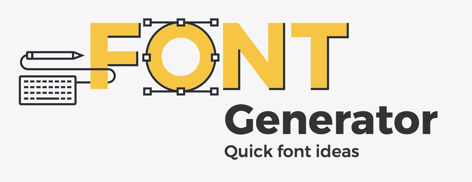 Font generator. Quick font.