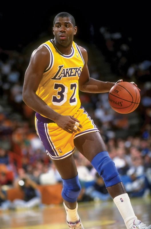 Happy Birthday to arguably the best point guard EVER. Earvin \"Magic\" Johnson. 