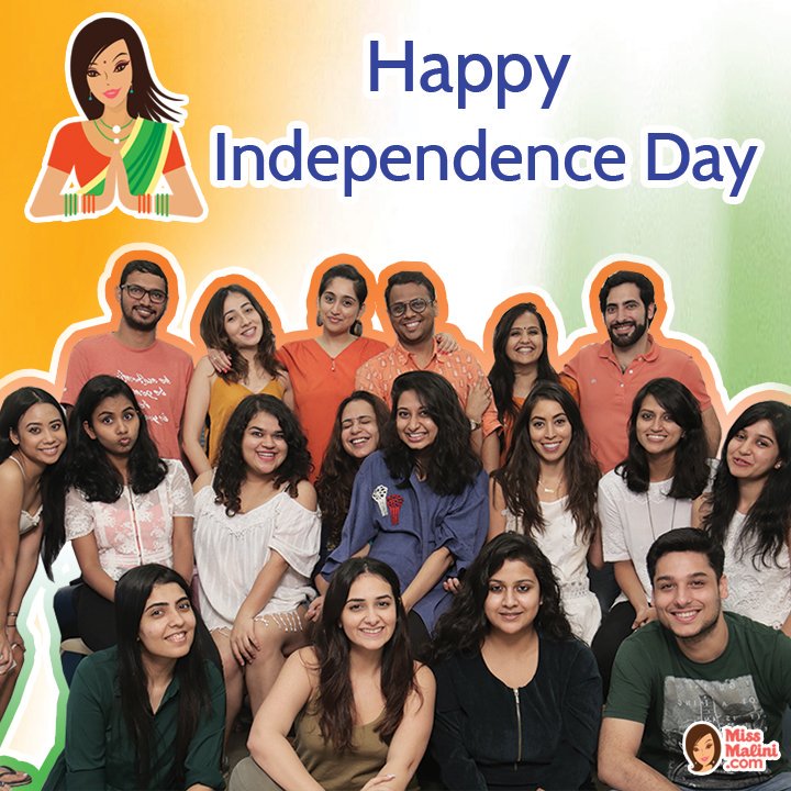 TeamMissMalini's tweet photo. Happy Independence Day fam! https://t.co/70Rj9eue0q