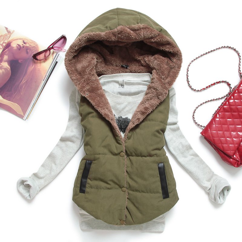 Victoriaswing's tweet photo. victoriaswing Spring Autumn Slim Velvet Women Vest Jacket Warm Cotton Hooded Winter---https://t.co/607GgPV4r9 https://t.co/9KUTvsAZhF