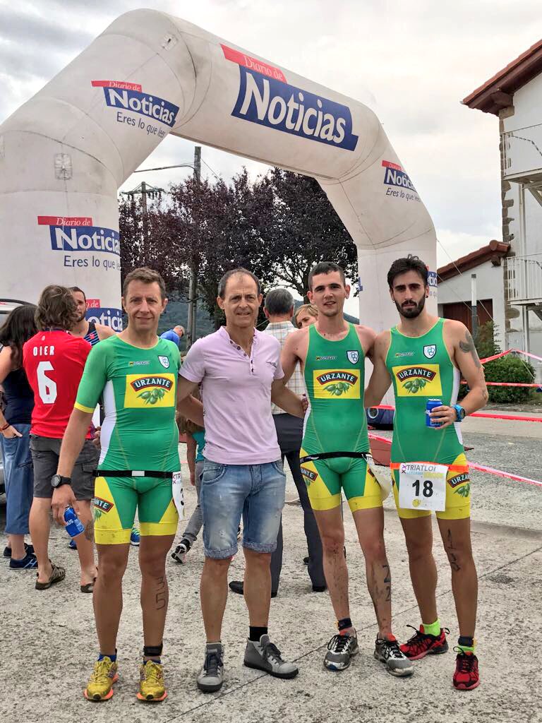 Se acabó la temporada...pero la hemos cerrado de la mejor manera posible, COMPITIENDO!💪🏽 Triatlon Cross Ulzama! Enhorabuena equipo <a href="/urzante/">urzante</a>