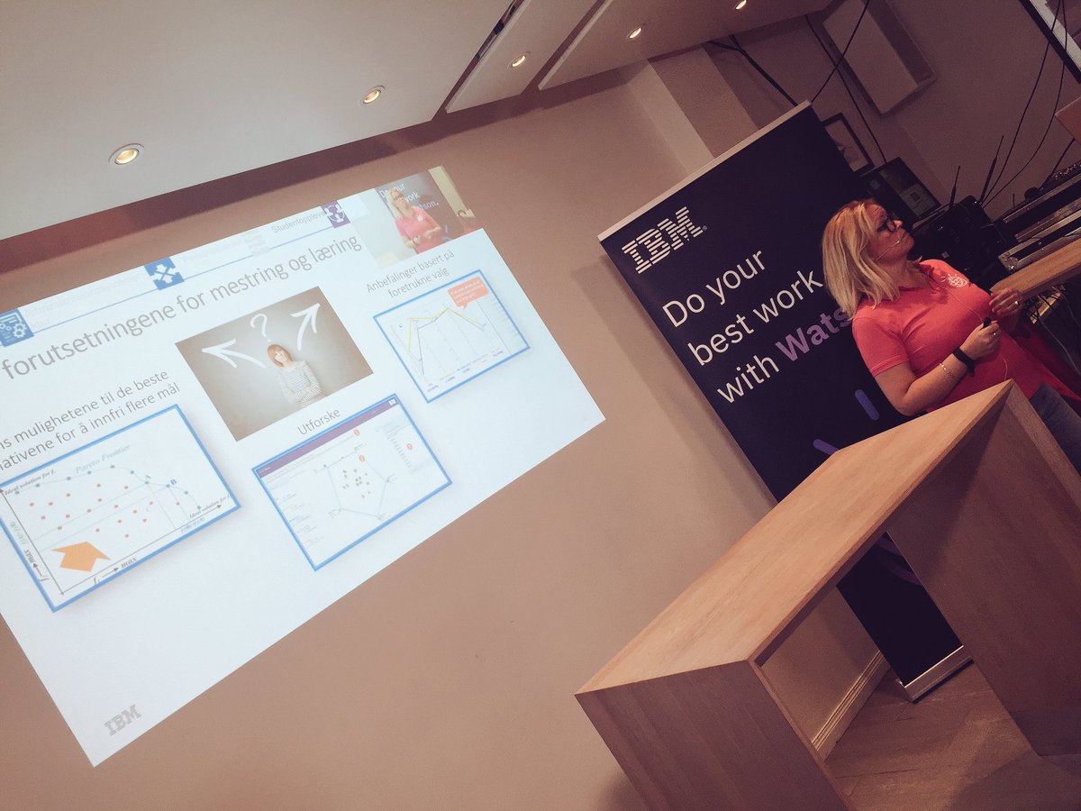 Alle studenter trenger en digital veileder og mentor @NWilhelmsen @IBMNorge #watson #kognitiv