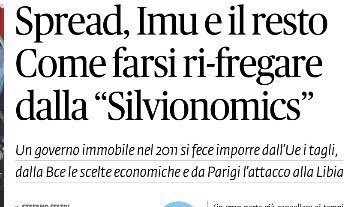 dukana2's tweet photo. Ha lasciato l'Italia nella merda,accettato tutti i tagli #UE e qualche idiota ancora crede a #Berlusconi? #HannoilCervelloBacato 🔽🔽 https://t.co/zdVa88PvsO