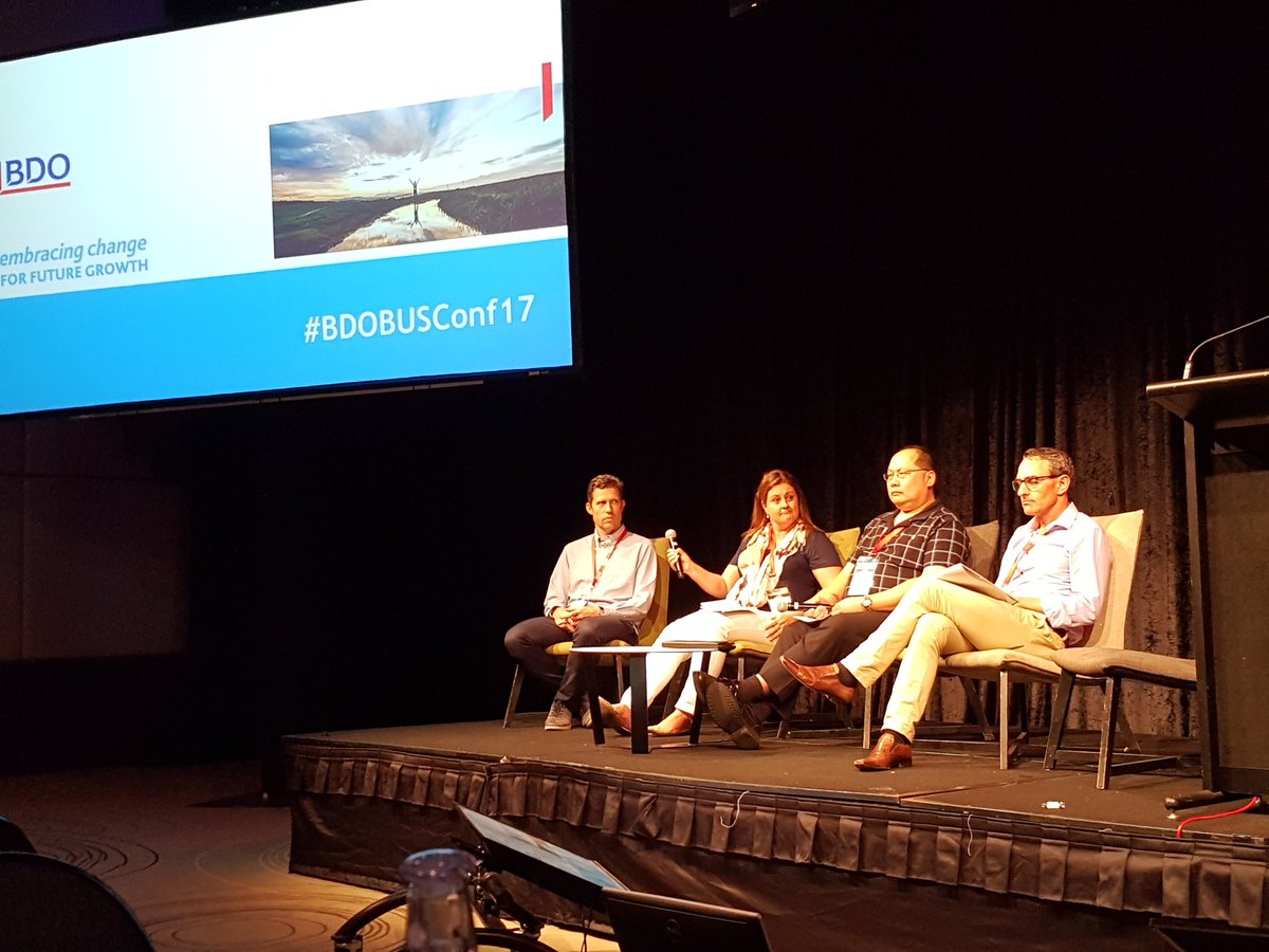 shaye_thyer's tweet photo. Closing the conference, highlights, key takeaways and our National COO talking #notriangles #BDOBUSConf17 @GerardMoody @BDOAustralia https://t.co/LVlz3stBH1