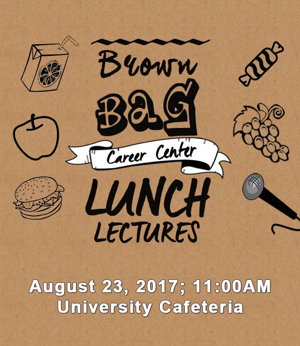 USTPCareer's tweet photo. Are you doing something next Wednesday? Join us at the Cafeteria for the first Brown Bag Lunch Lecture.  #RealizingCareerGoals https://t.co/wjCOpOflFe