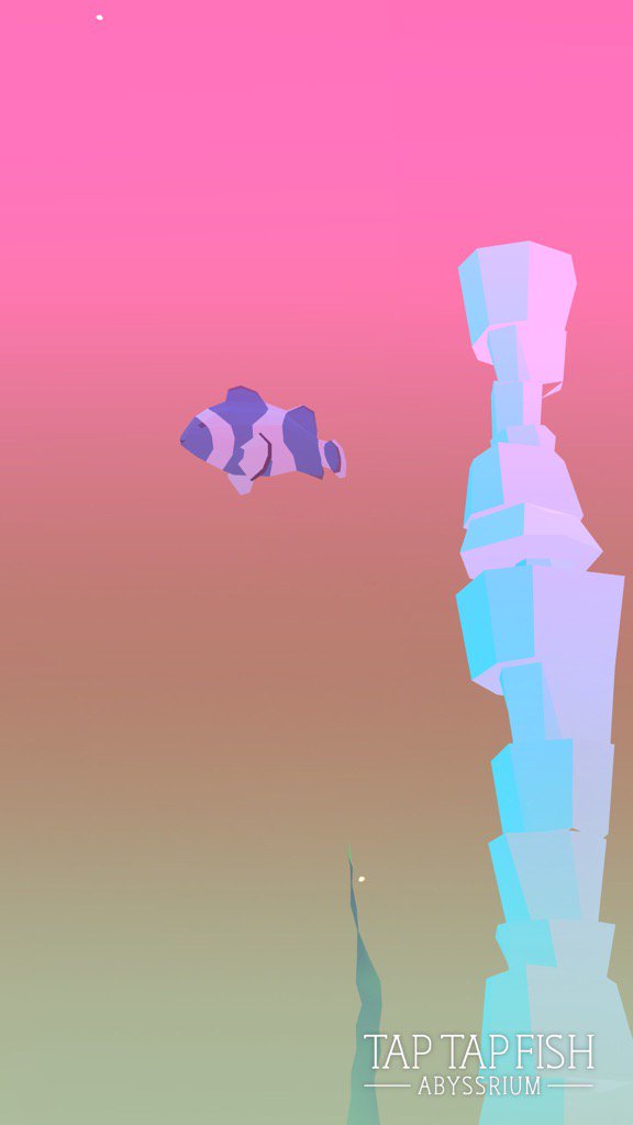 Devinc_51's tweet photo. My Blue Clownfish:) 
#taptapfish
Download: https://t.co/GjWPjWNCte https://t.co/vSnslkb4M0
