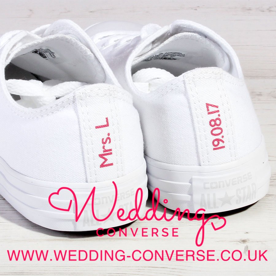 WeddingConverse's tweet photo. Mono White Converse with customised heel tags #converse #brideshoes #brideconverse #weddingconverse #whiteshoes #weddingshoes #bridalshoes https://t.co/wUmEd9sPCJ
