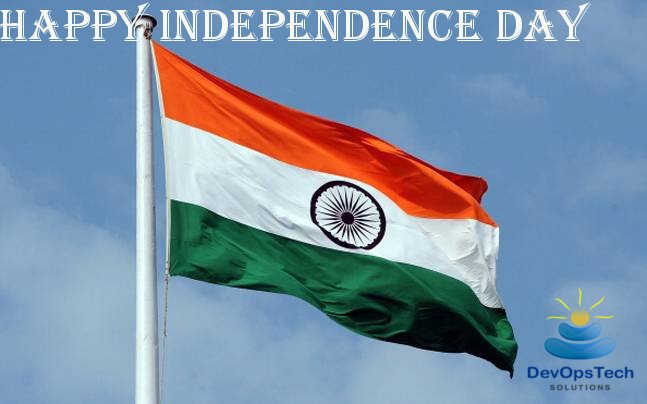 DevOpsTech's tweet image. @DevOpsTech
Wish you all Happy Independence Day from Devopstech Solutions
#HappyIndependenceDay #Devopstech