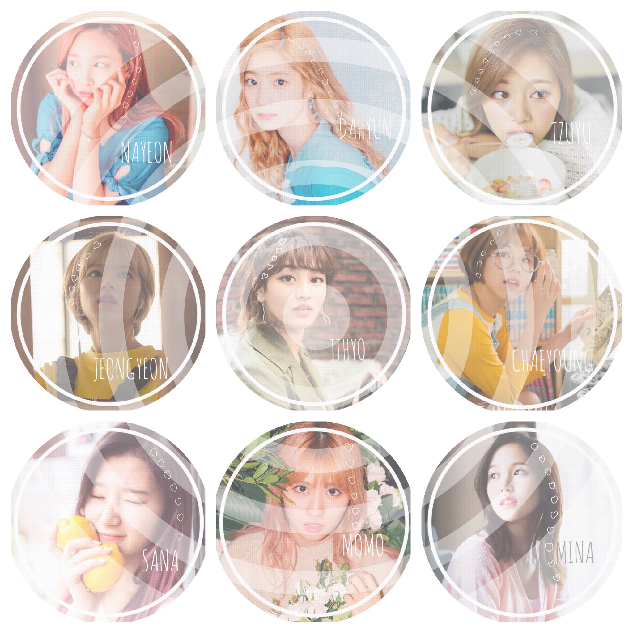 리 온 り お ん 리온加工 第3弾 Twice アイコン 割とシンプルめな加工にしてみました フォロー Rt 欲しいメンバーをリプ 2人まで どの加工も期限はないので いつでもリプ下さいね Twice アイコン Twice 加工 T Co Xjfghevppy