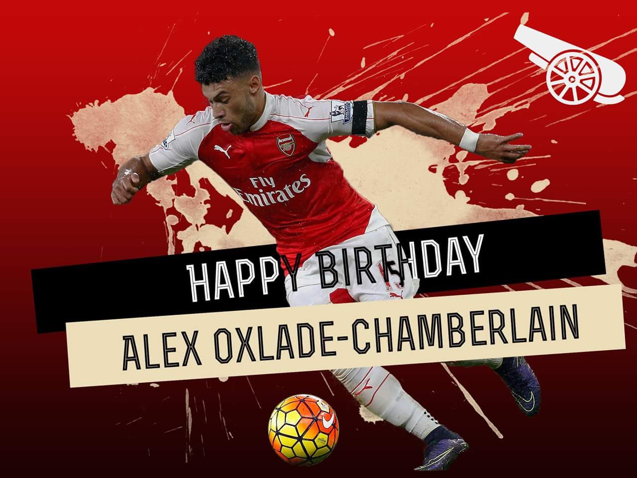 Happy Birthday Alex Oxlade-Chamberlain 