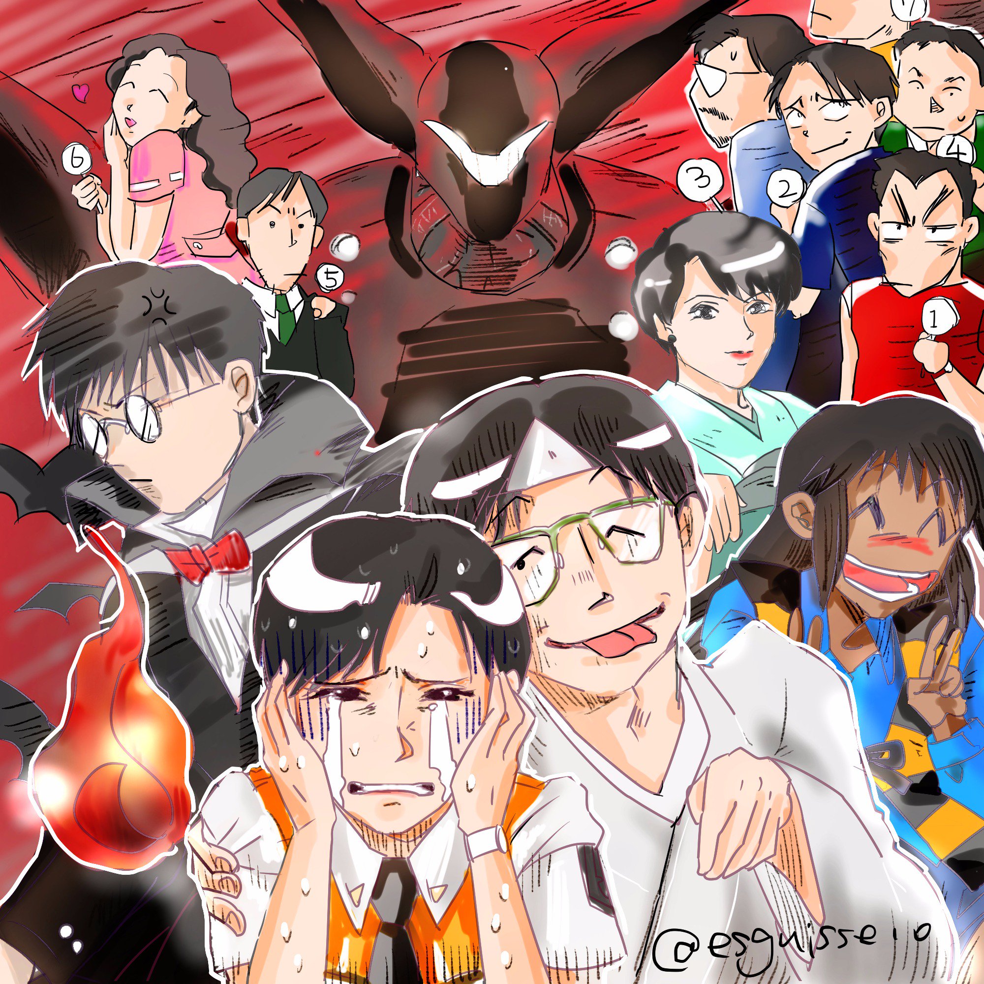 エスてん 間に合った パトレイバー 企画7課 やっと出来たぞ企画7課お盆集合 T Co Rhxplctzr9 Twitter