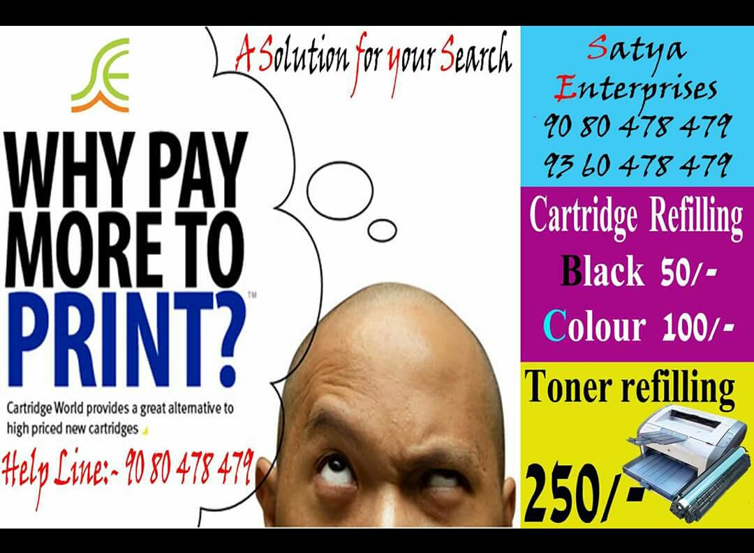 Satya Enterprises (@tonerrefilling) on Twitter photo 