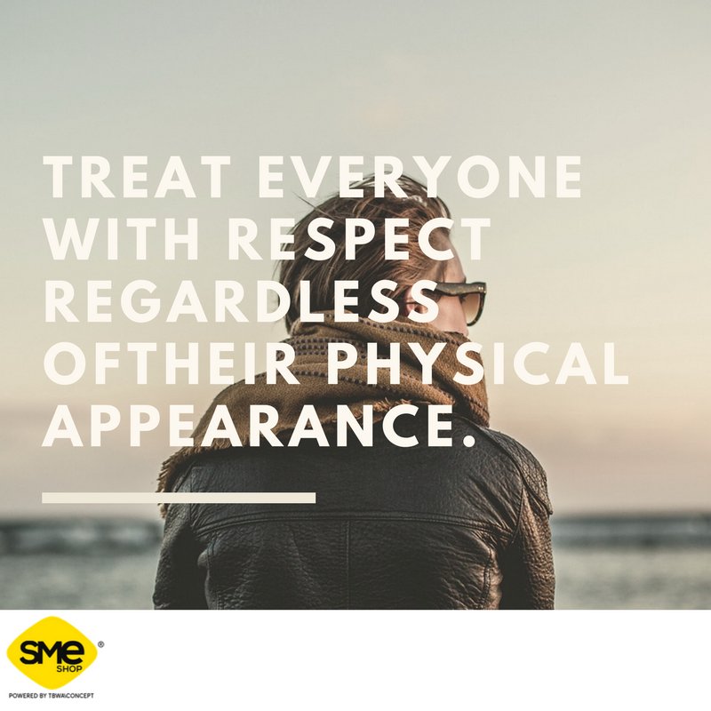 SMEShopng's tweet photo. Respect everyone because you do not know who is who. #CustomerService #CustomerServiceQuote https://t.co/ddnZOGzvdv