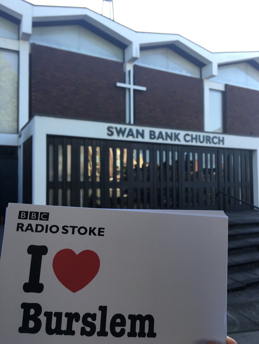 BBCRadioStoke's tweet image. Lee Thomas live from #Burslem  @SwanBank this afternoon from 1 on @BBCRadioStoke ❤️Burslem
