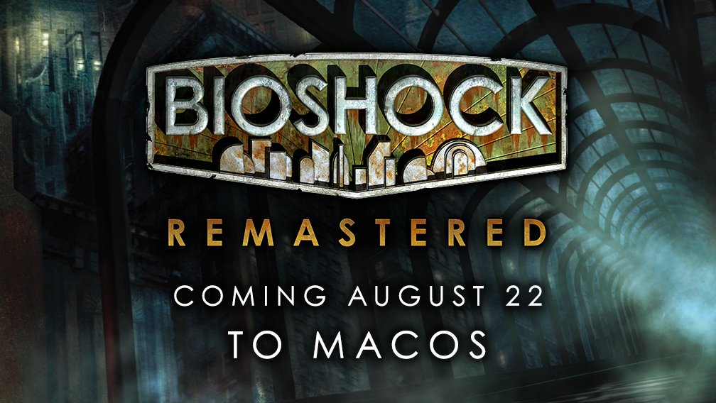 feralgames's tweet image. Paradise reborn: BioShock™ Remastered surfaces on macOS August 22nd.
