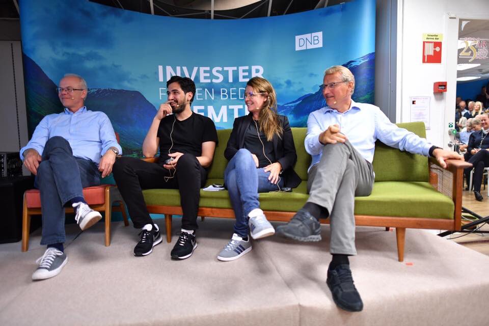 AKGrude's tweet photo. Interessant og morsom dag med @RuneBjerke1 @jgronbech  @ninahareide og Arash #SocialBoards #Arendalsuka - Debatt om #digitalisering https://t.co/mpiDAQ6i4C