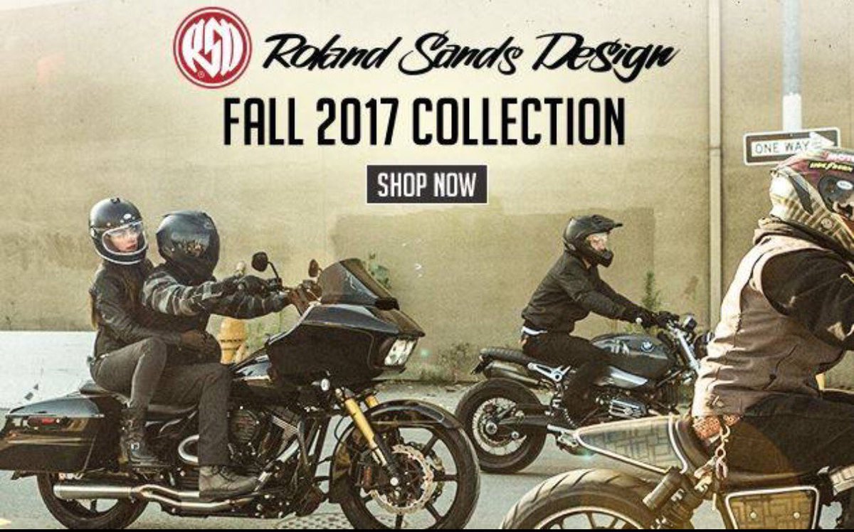 It's here! The <a href="/RolandSands/">Roland Sands Design</a> Fall collection has arrived! jpcycles.com 👍