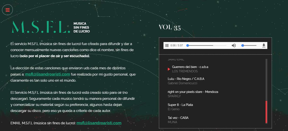 Gracias <a href="/Lisandroaristi/">LISANDRO ARISTIMUÑON</a> por incluir #guerrero del bien en #msfl de este mes!