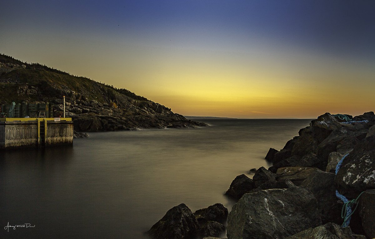 Another day in the books at beautiful Bauline, Newfoundland.