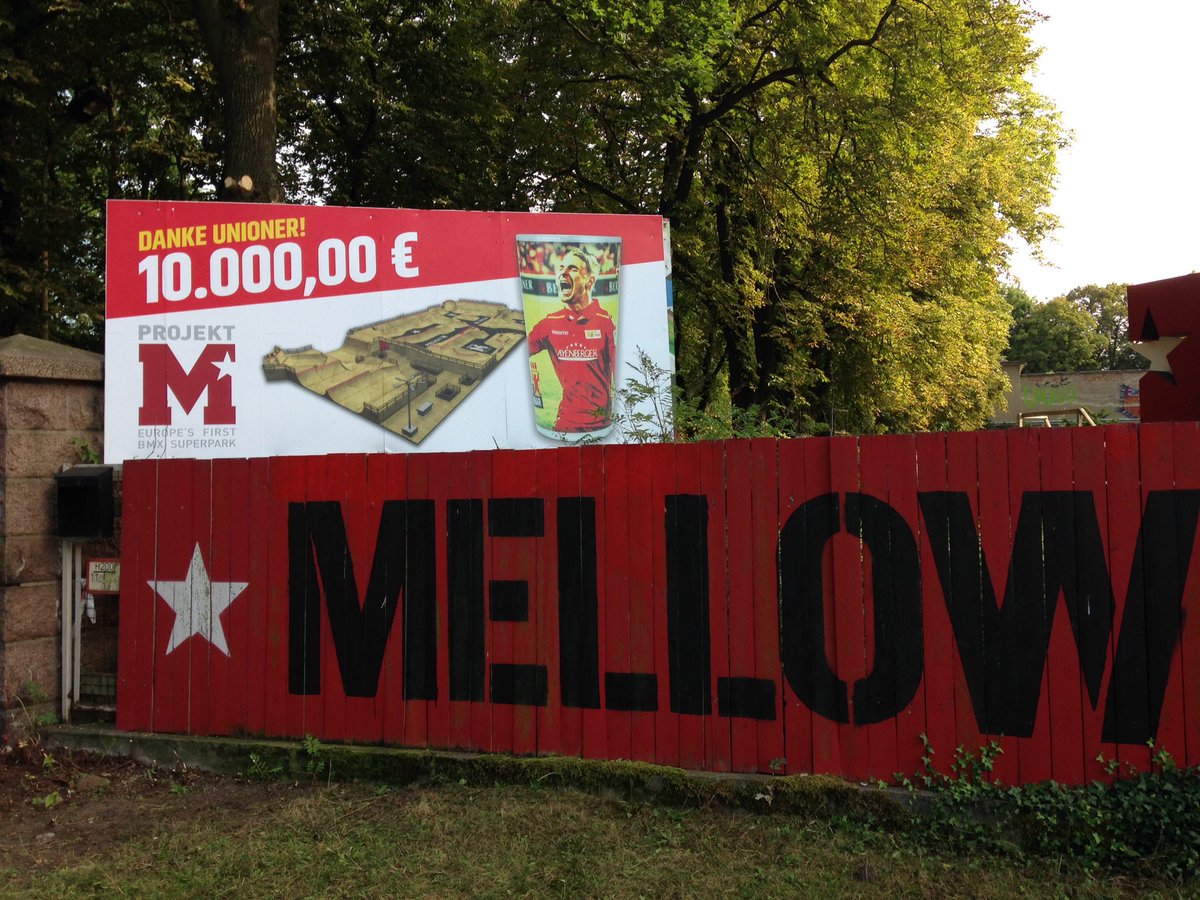 Bilder sagen mehr als Worte. #ProjektM #Mellowpark #fcunion