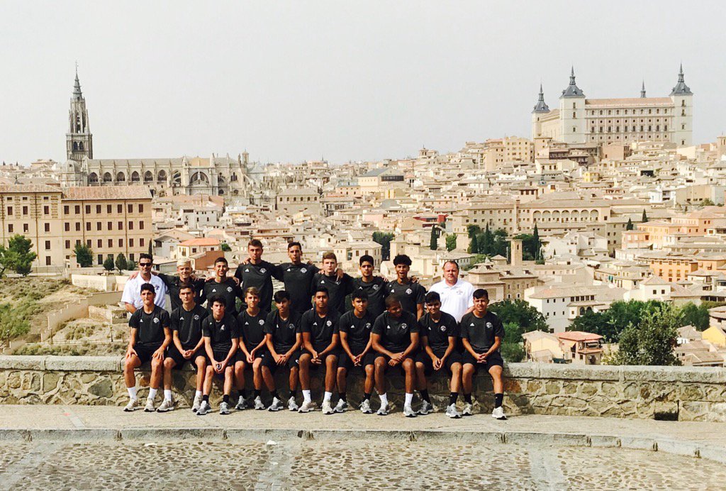 realswiftandy's tweet photo. What to do after a match vs one of top academy teams in Spain? Tourist visit to Toledo of course. #DallasCupAS https://t.co/yC3WLyiW7V