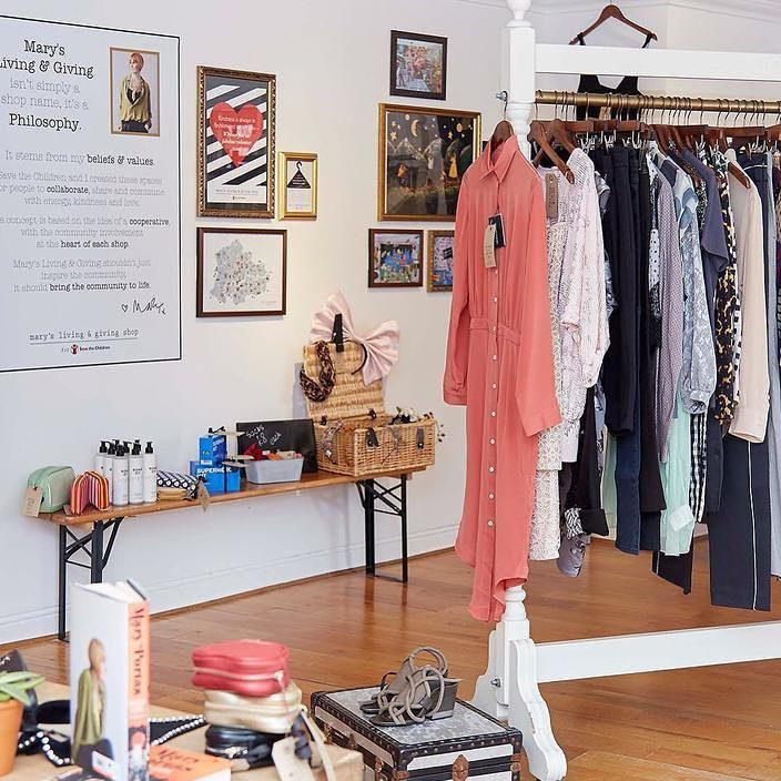 marmaladesocial's tweet photo. Mary Street Porter is opening her pop up second hand store in Liberty London today! @maryportas @LibertyLondon https://t.co/tIHIad6Tbv https://t.co/qrvveWiadx