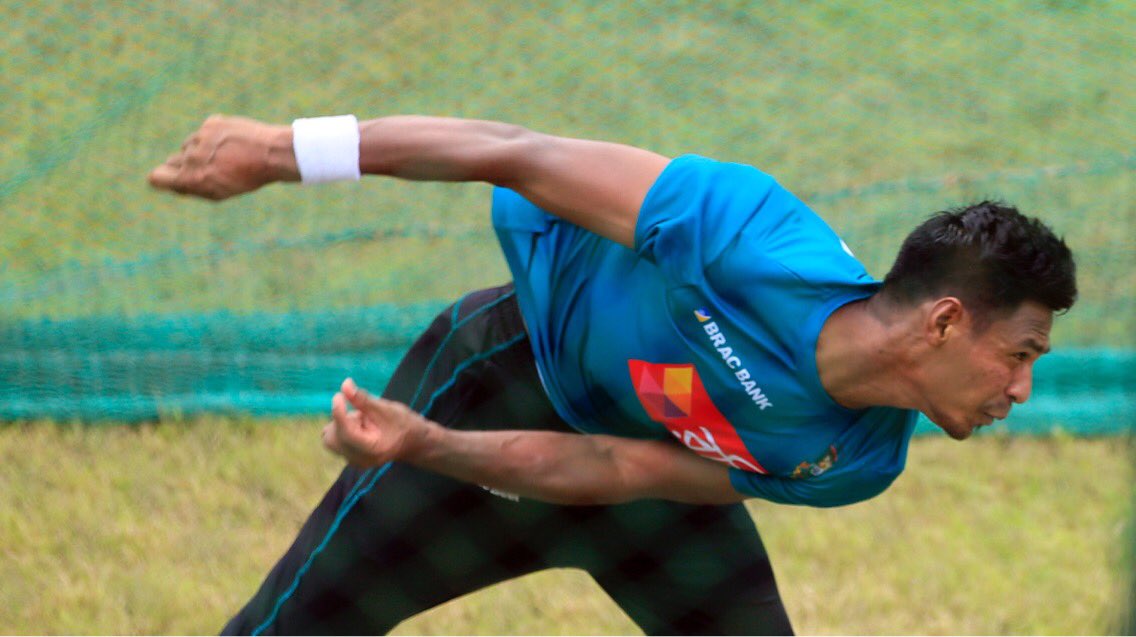 Mustafiz90's tweet image. Back in 'Home of Cricket' and doing last moment's training camp!