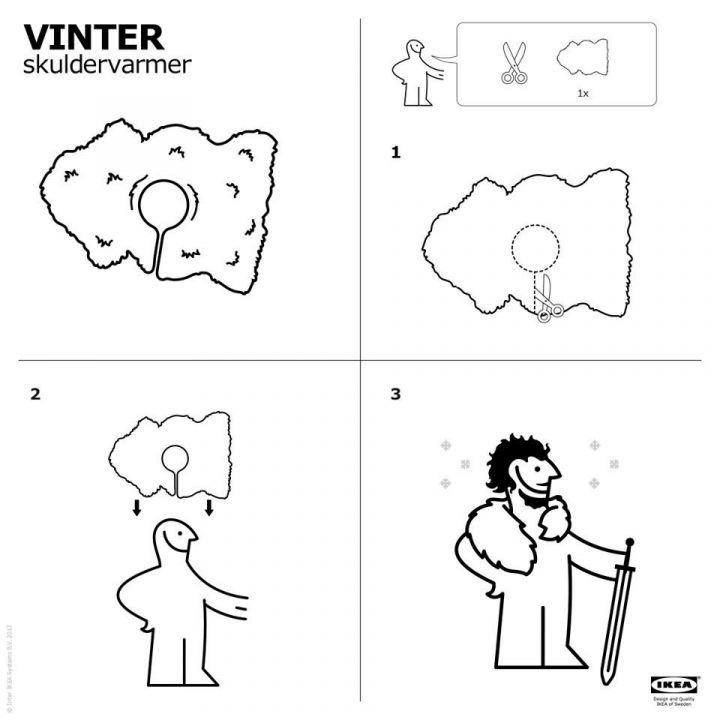 IKEAHouston's tweet photo. Your secret is out, John Snow.  https://t.co/egdolnV6HS via @Refinery29 https://t.co/RpBgWClfAY