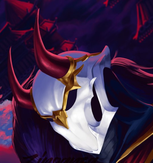 Jolthound's tweet photo. Progress on BM Jhin. Mask was fun to work on, still more details to add after though !_! #leagueoflegends #jhin https://t.co/Cm1DlAc4qk