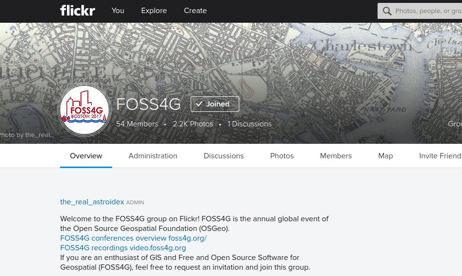 OSGeo's tweet photo. Please add you photos from #FOSS4G2017 to flickr group #FOSS4G and #OSGeo https://t.co/TeOqQmExxQ https://t.co/R6QfN9bSsq Thanks for sharing https://t.co/IjUreSihdN